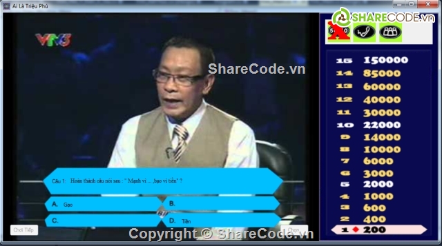 ai la trieu phu,ai la tri,c#,ai la trieu phu full bao cao,game show